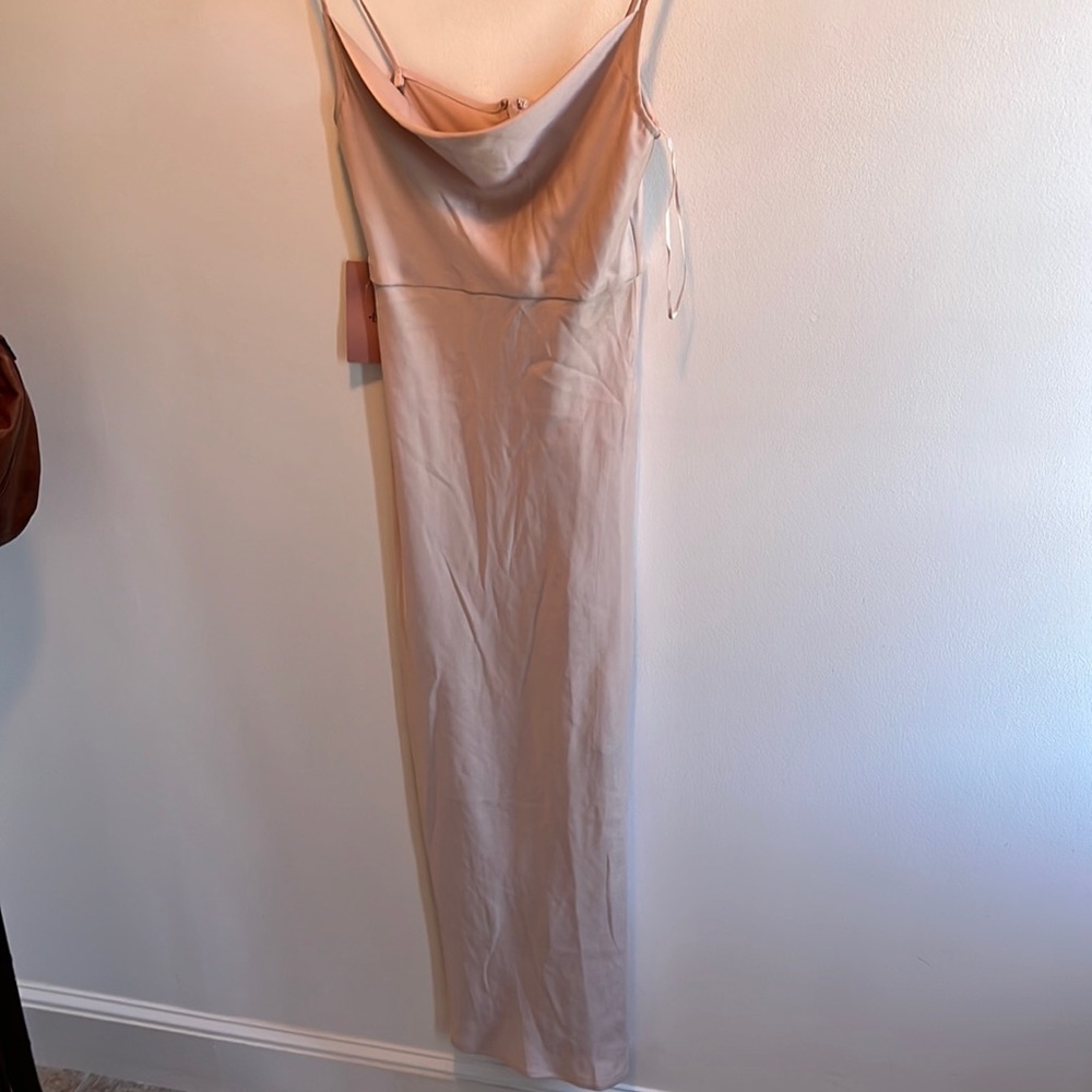 NWT BHLDN Cali Satin Charmeuse Midi Dress Size 2 & 4 - Picture 12 of 16